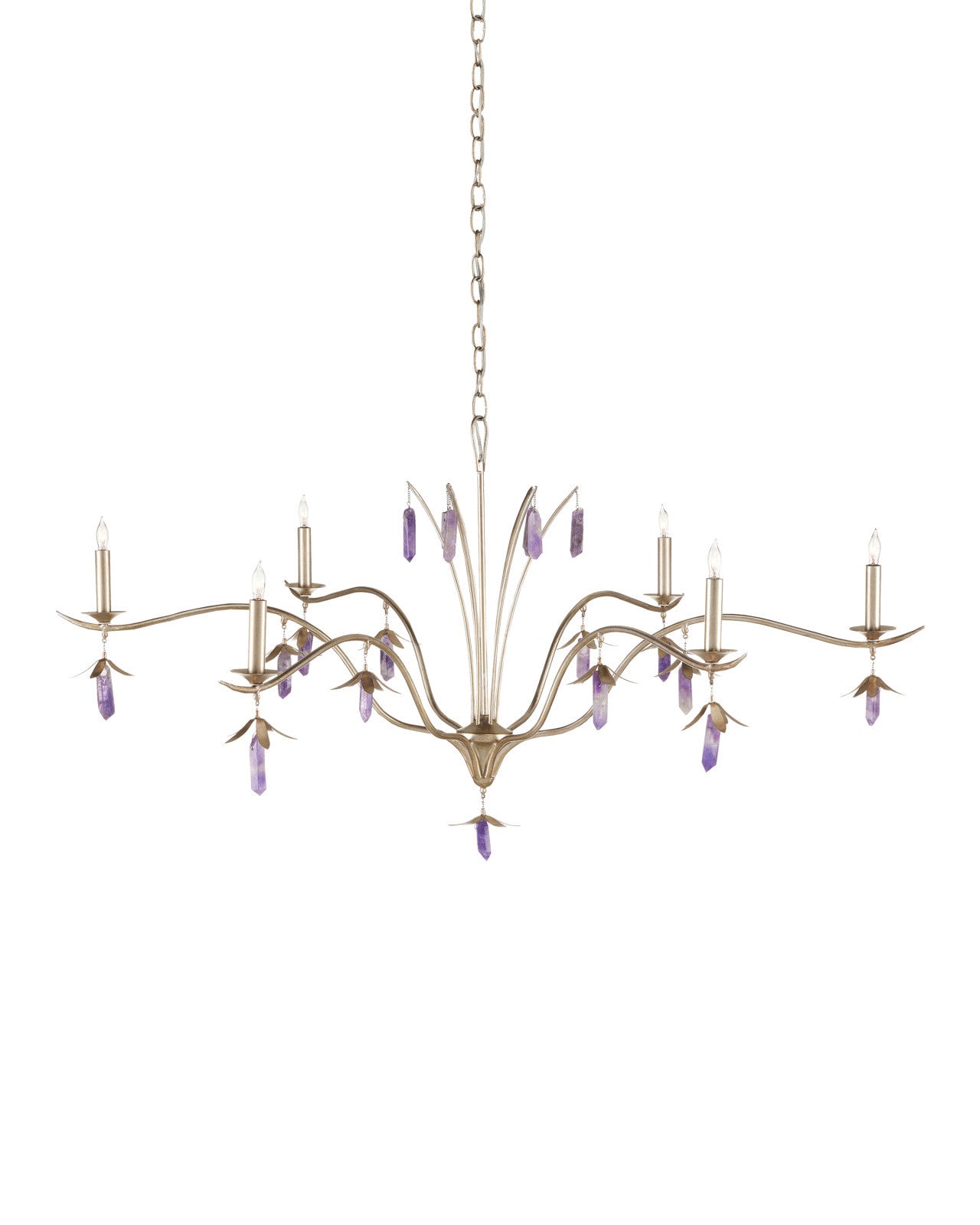 Lilah Champagne Chandelier by Currey & Co.