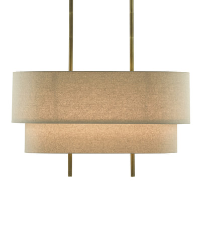 Combermere Rectangular Chandelier by Currey & Co.