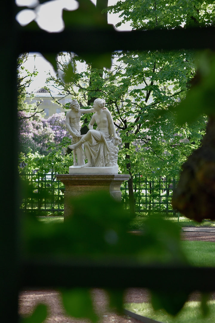 Integrating Statues into Different Garden Styles