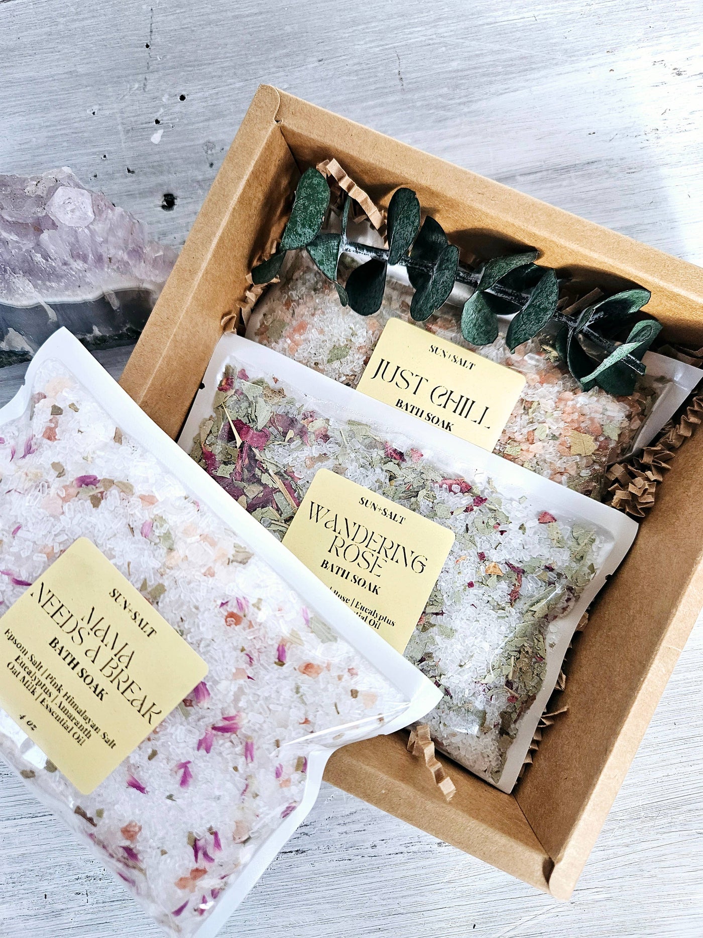 Bath Soak Trio Gift Set