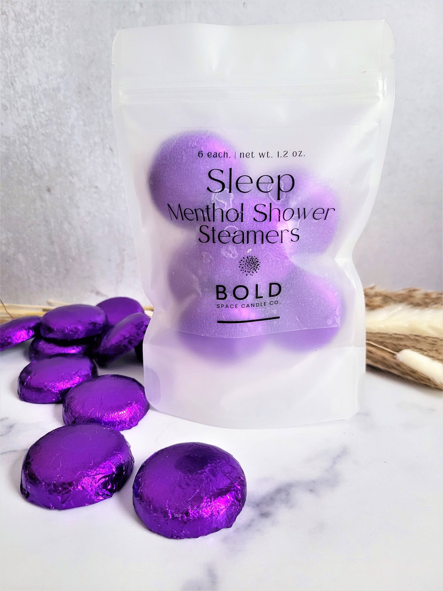 Sleep - Lavender & Tonka Bean Menthol Shower Steamers *