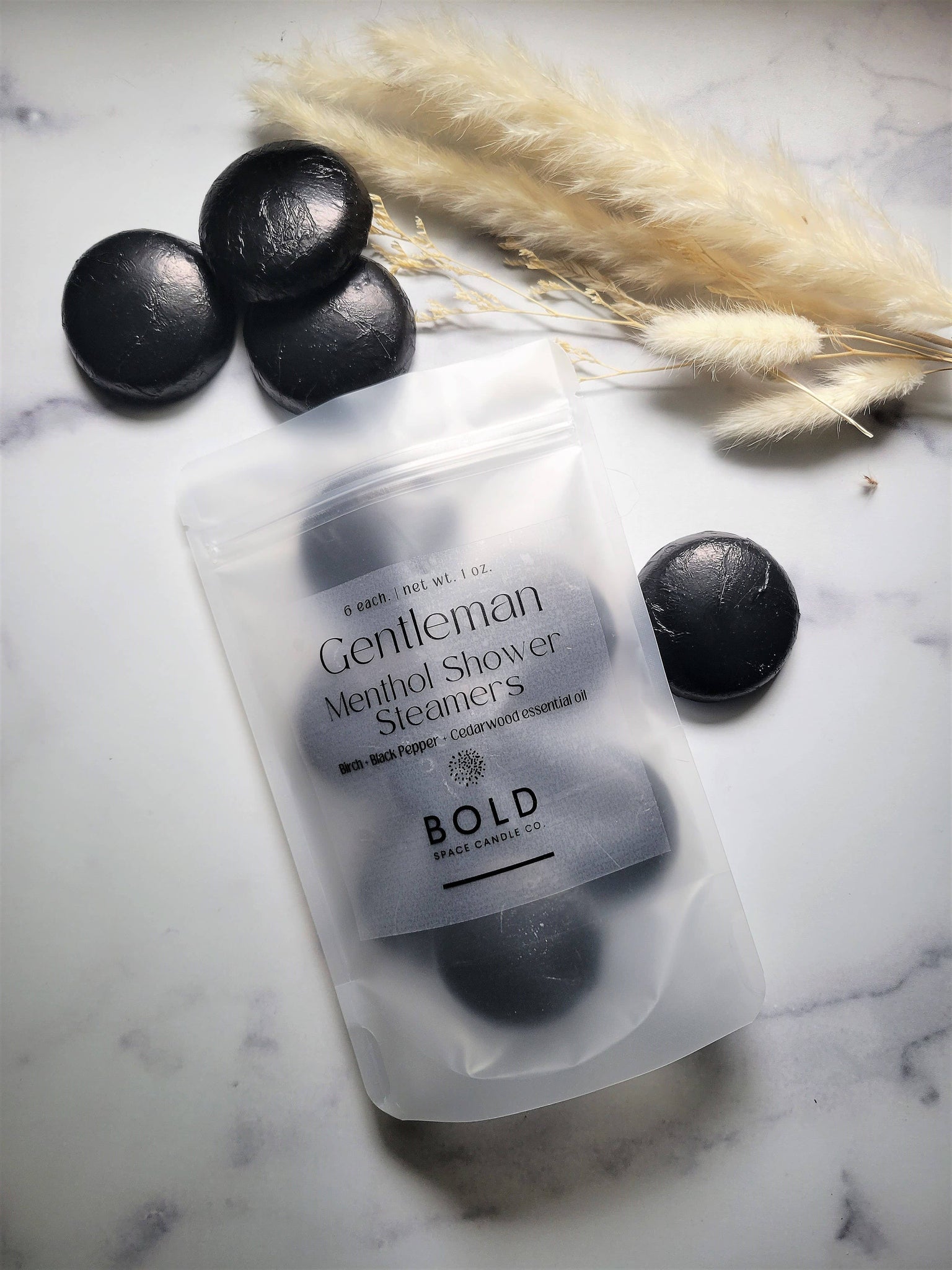 Gentleman- Birch + Cedarwood Shower Steamers *