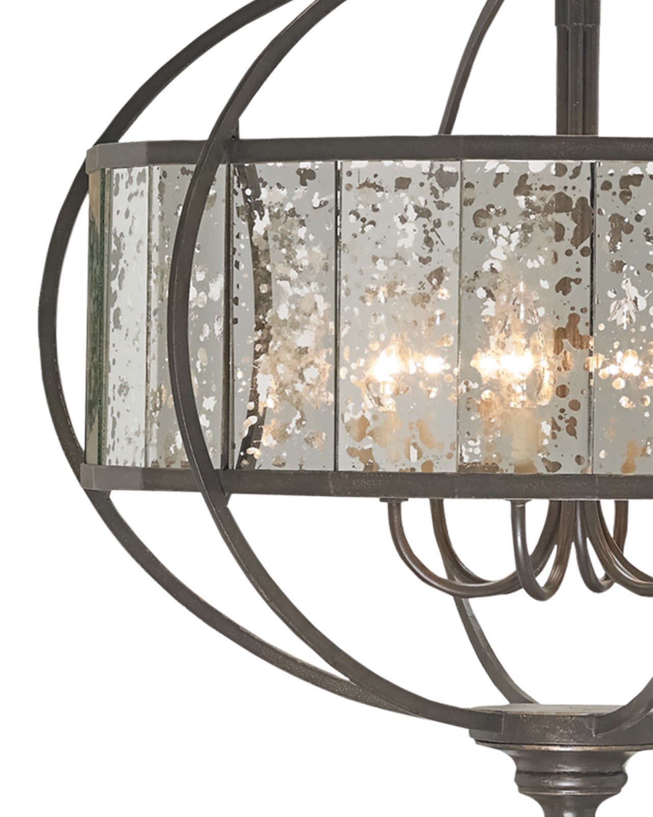 Florence Bronze Chandelier by Currey & Co.