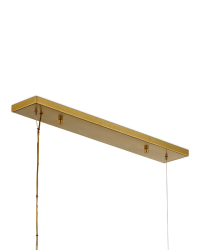 Barcarolle Linear Chandelier by Currey & Co.