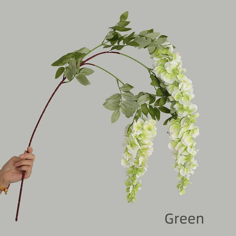Artificial Wisteria White *