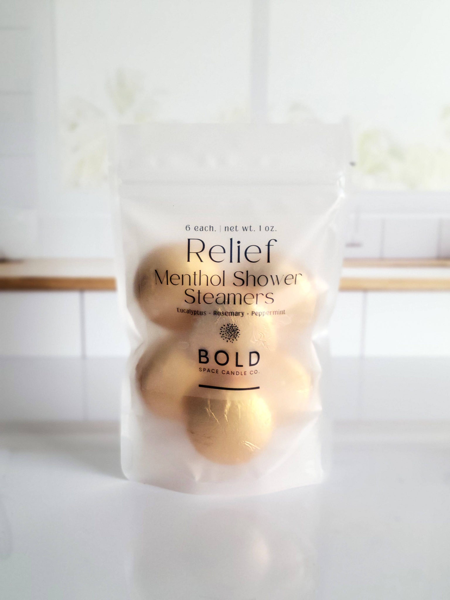 Relief - Eucalyptus & Rosemary Menthol Shower Steamers *