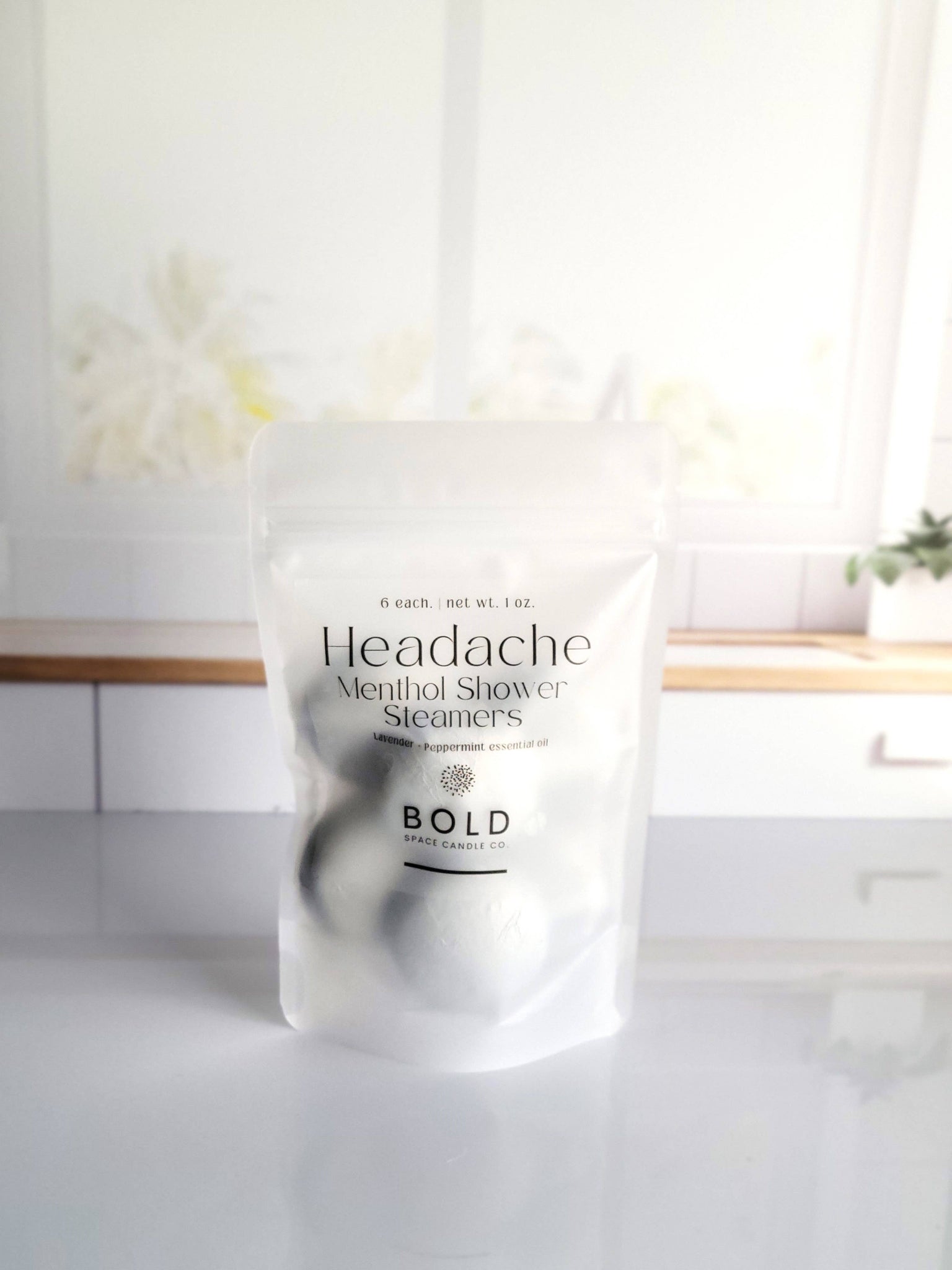 Headache Lavender & Peppermint Menthol Shower Steamers *