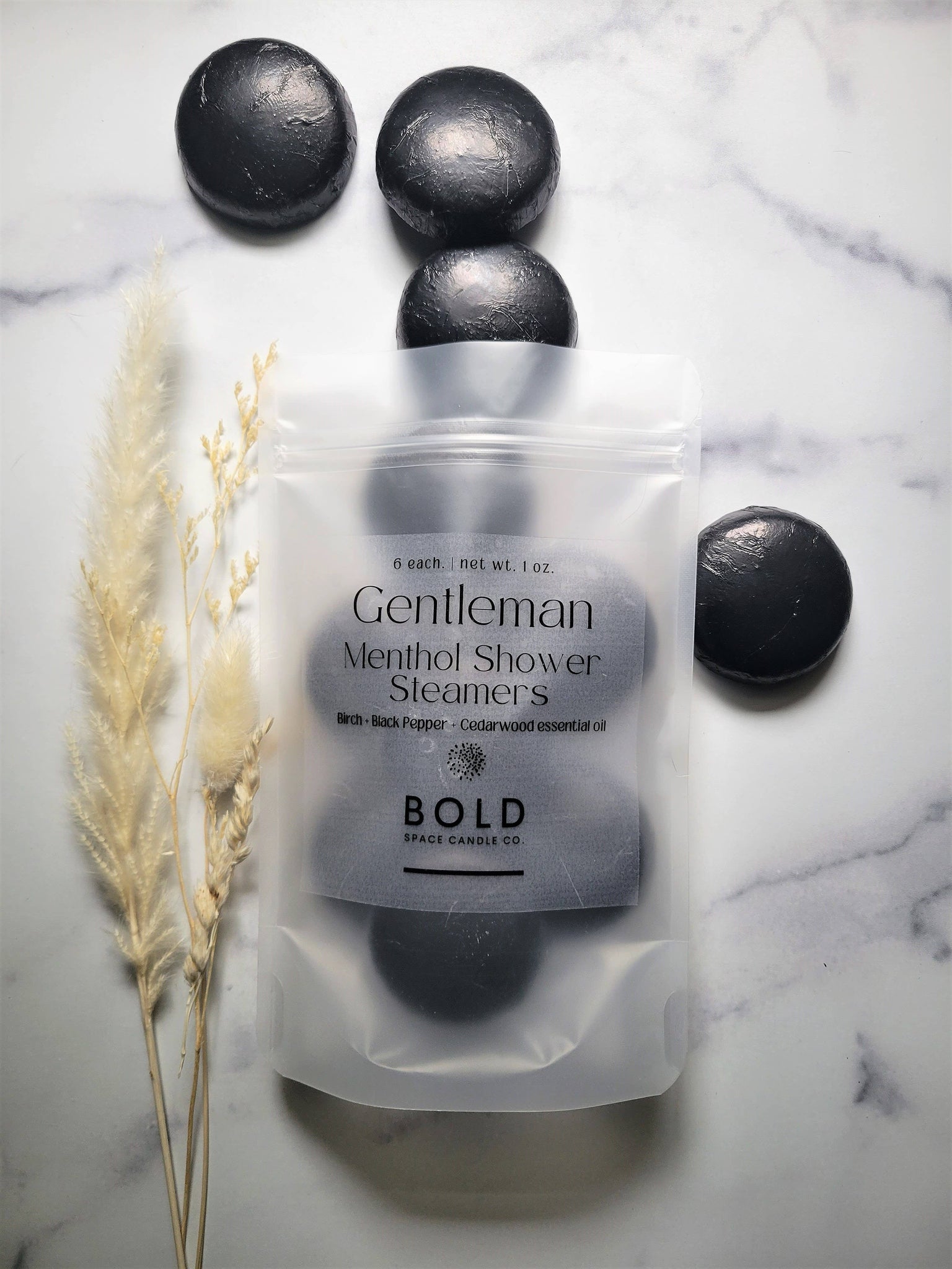 Gentleman- Birch + Cedarwood Shower Steamers *