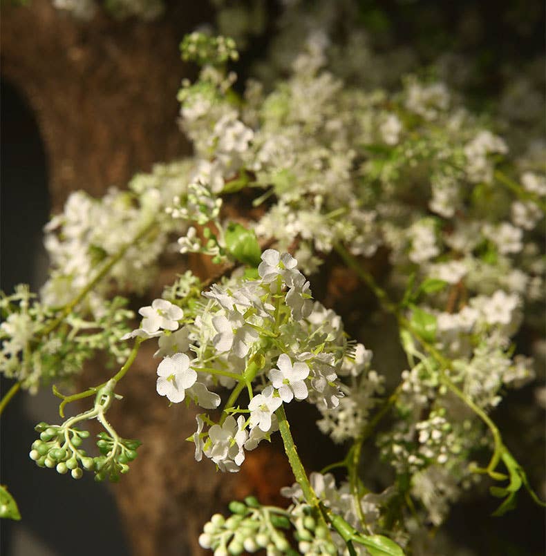 Artificial Snow willow: White *