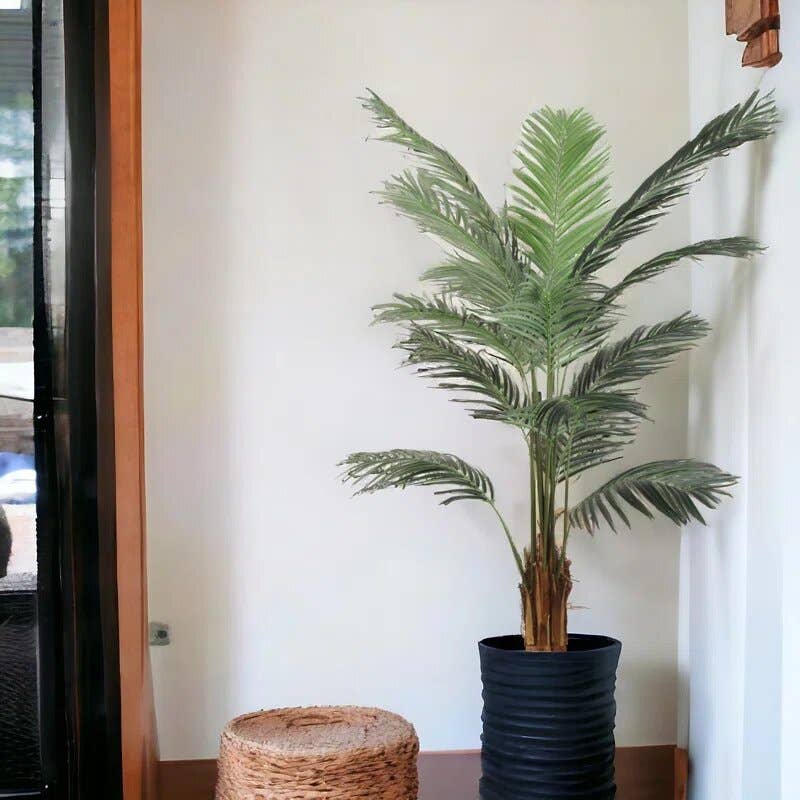 Artificial Palm Trees - 6 Feet Tall Realistic Indoor/Outdoor