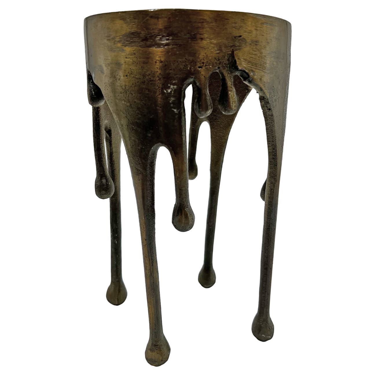 Aluminum Melted Liquid Candle Holder: Large