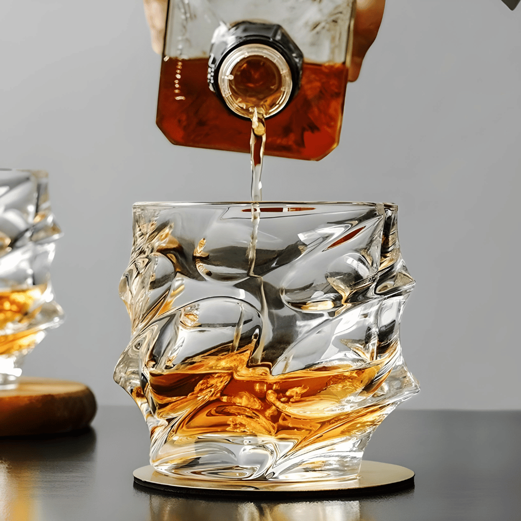 Storm Japanese Crystal Whisky Glass