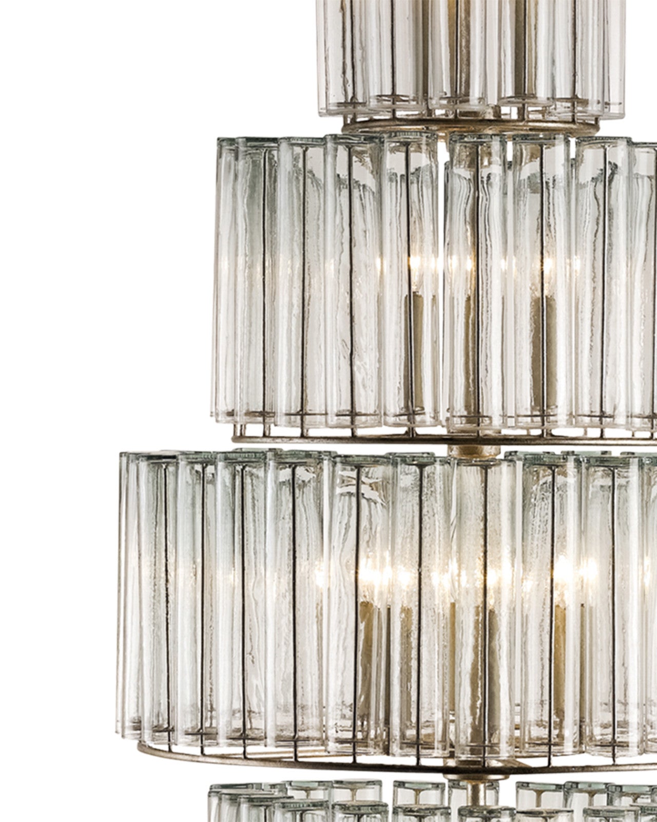 Bevilacqua Large Glass Chandelier by Currey & Co. *