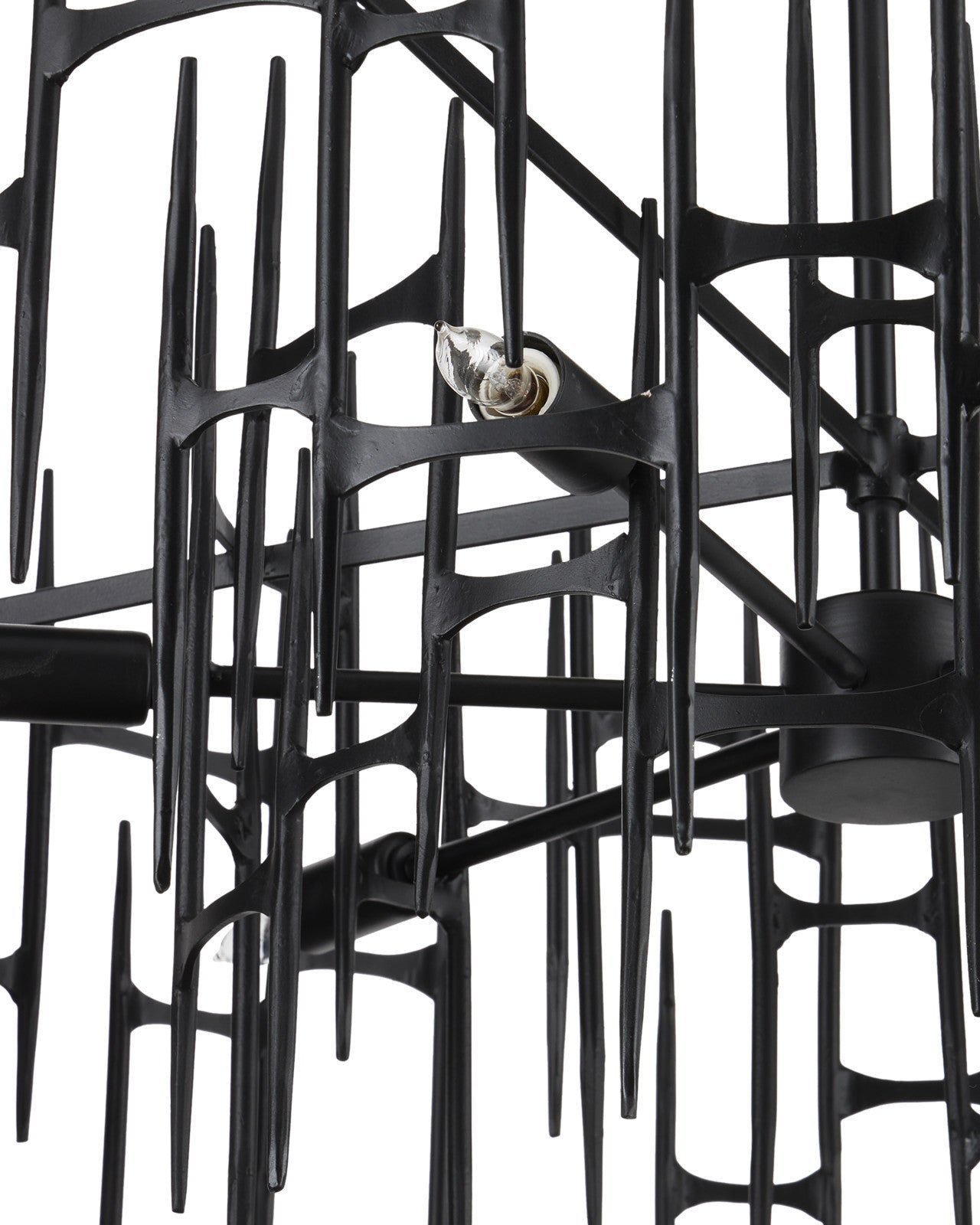 Attingham Black Chandelier By Currey & Co. *