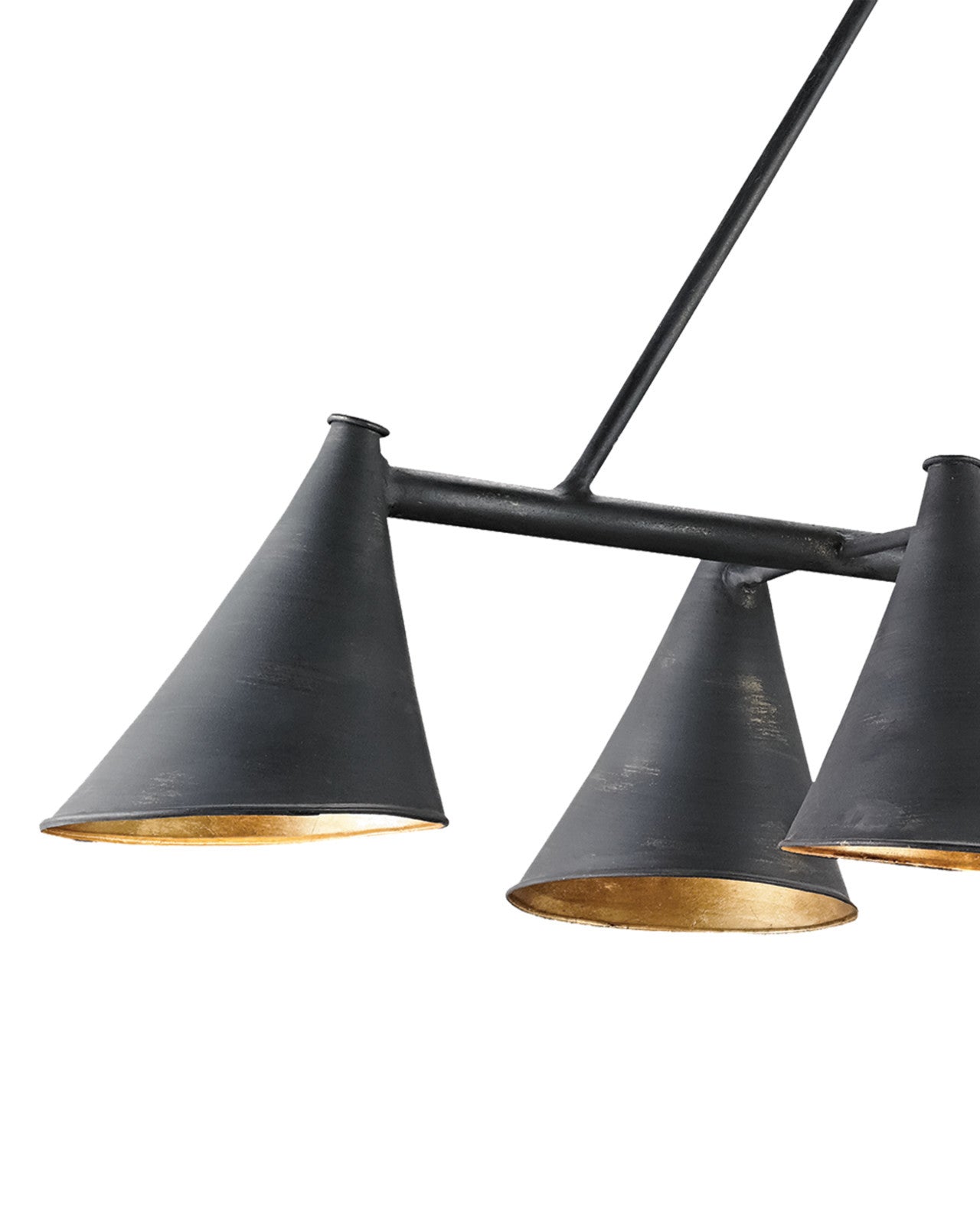 Culpepper Black Rectangular Chandelier by Currey & Co.