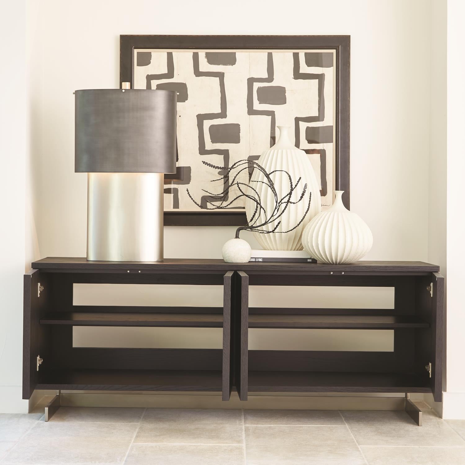 CANTILEVERED STAR MEDIA CABINET by Global Views *