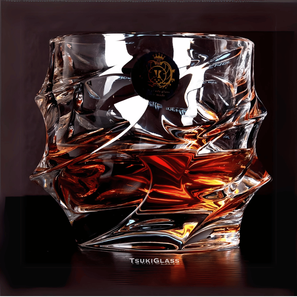 Storm Japanese Crystal Whisky Glass