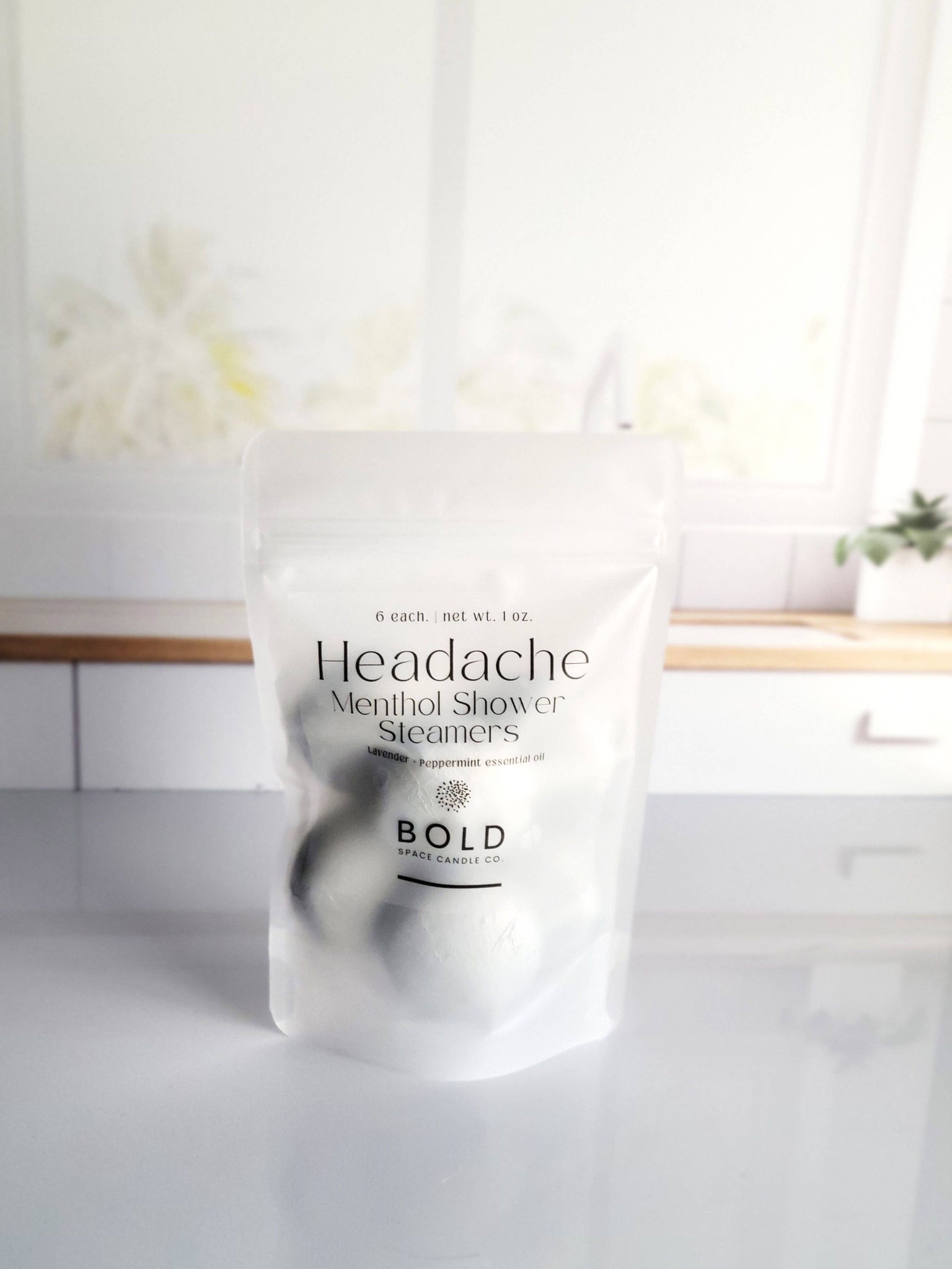 Headache Lavender & Peppermint Menthol Shower Steamers *