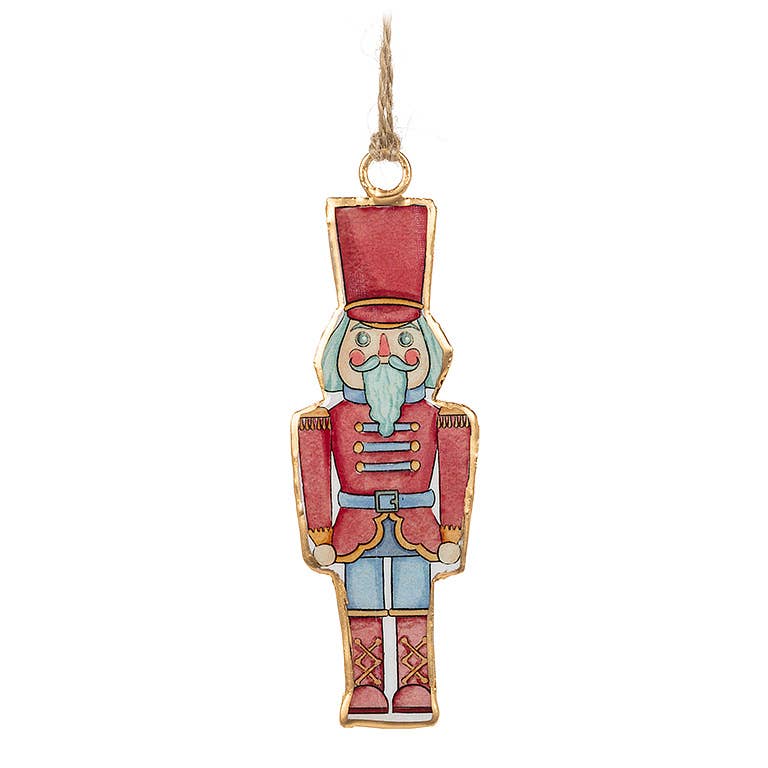 Nutcracker Ornament-3 Assorted-4" H
