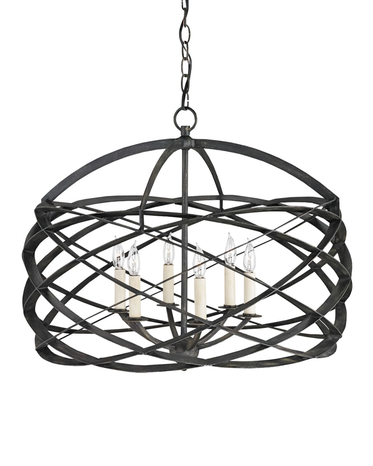 Horatio Black Chandelier by Currey & Co. *