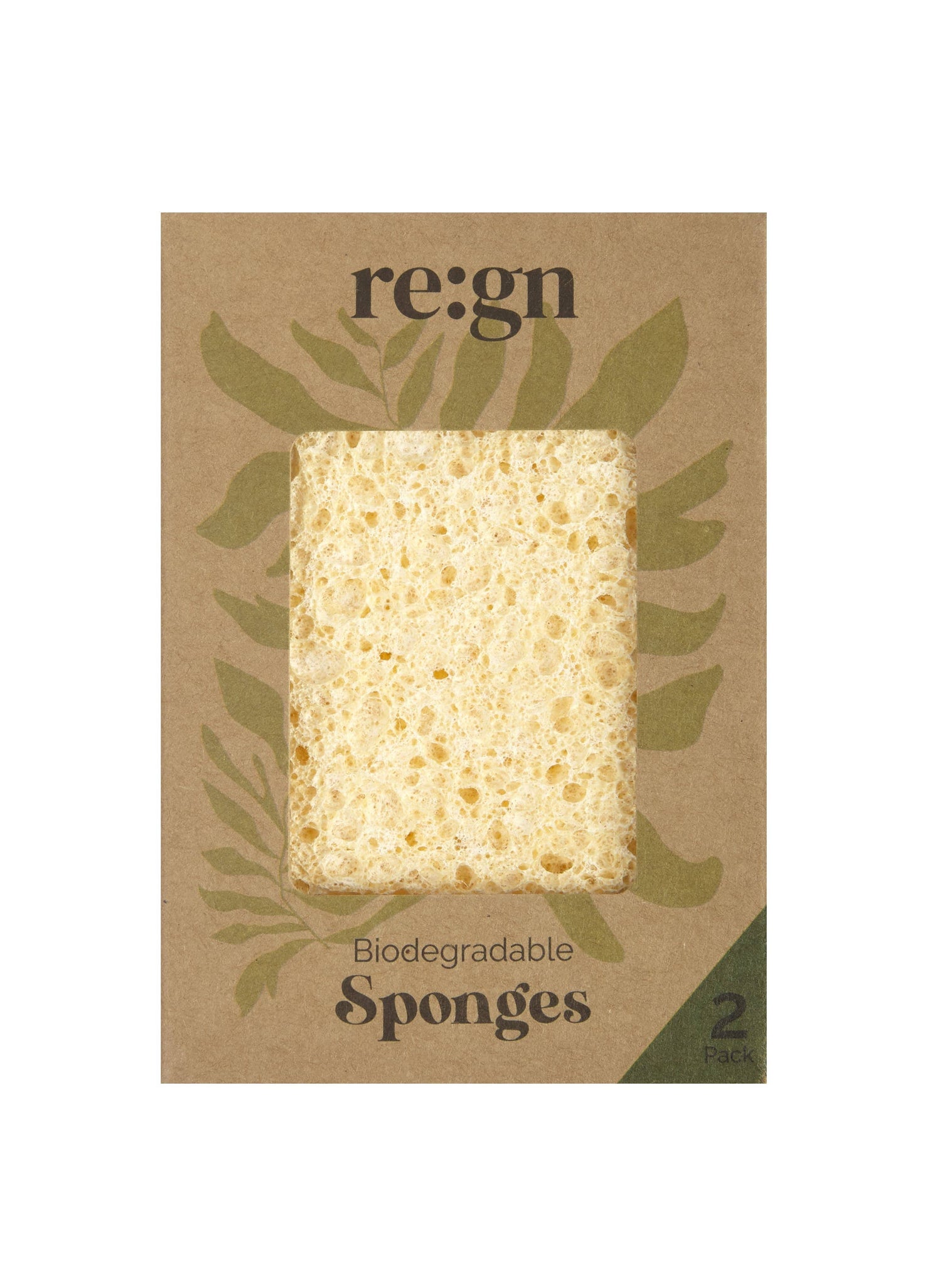 Biodegradable Kitchen Sponges 2 pack*
