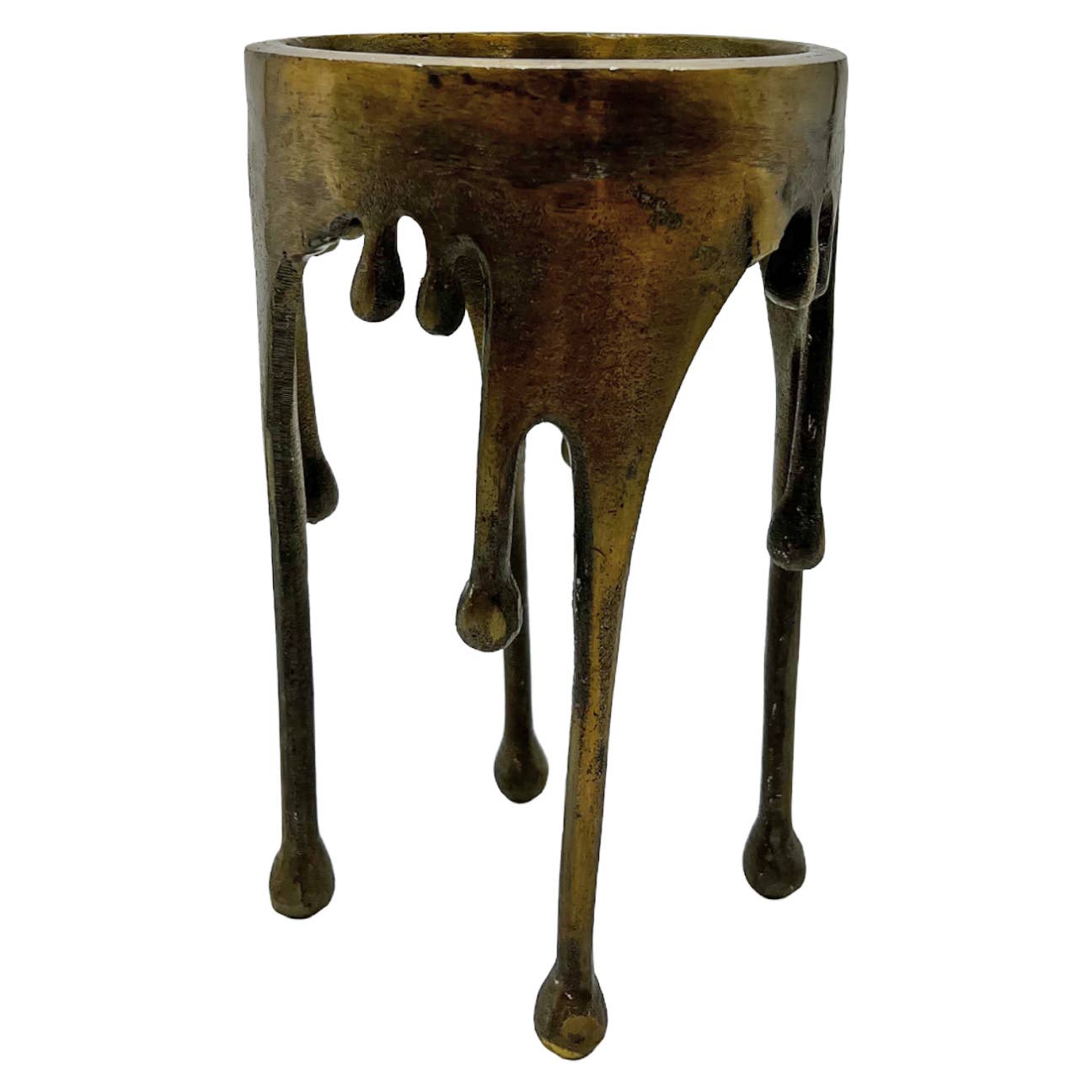 Aluminum Melted Liquid Candle Holder: Large