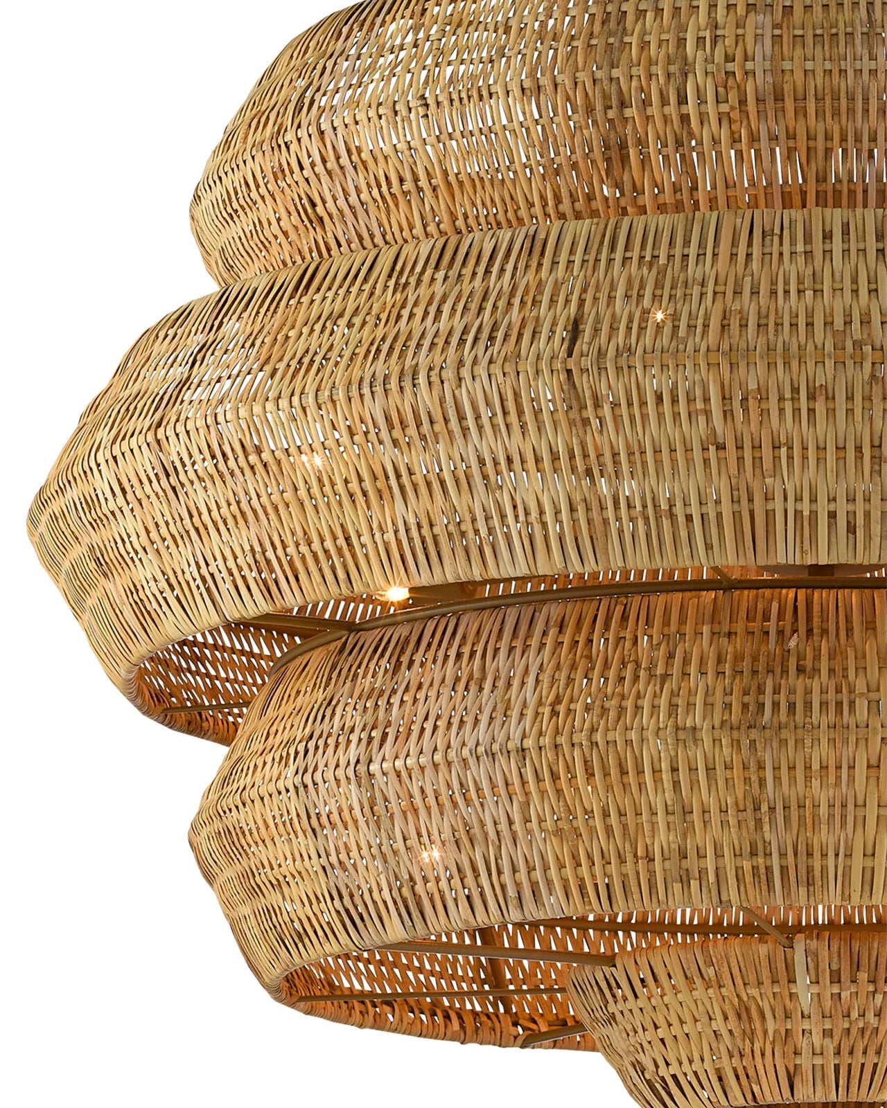 Antibes Grande Natural Chandelier by Currey & Co.