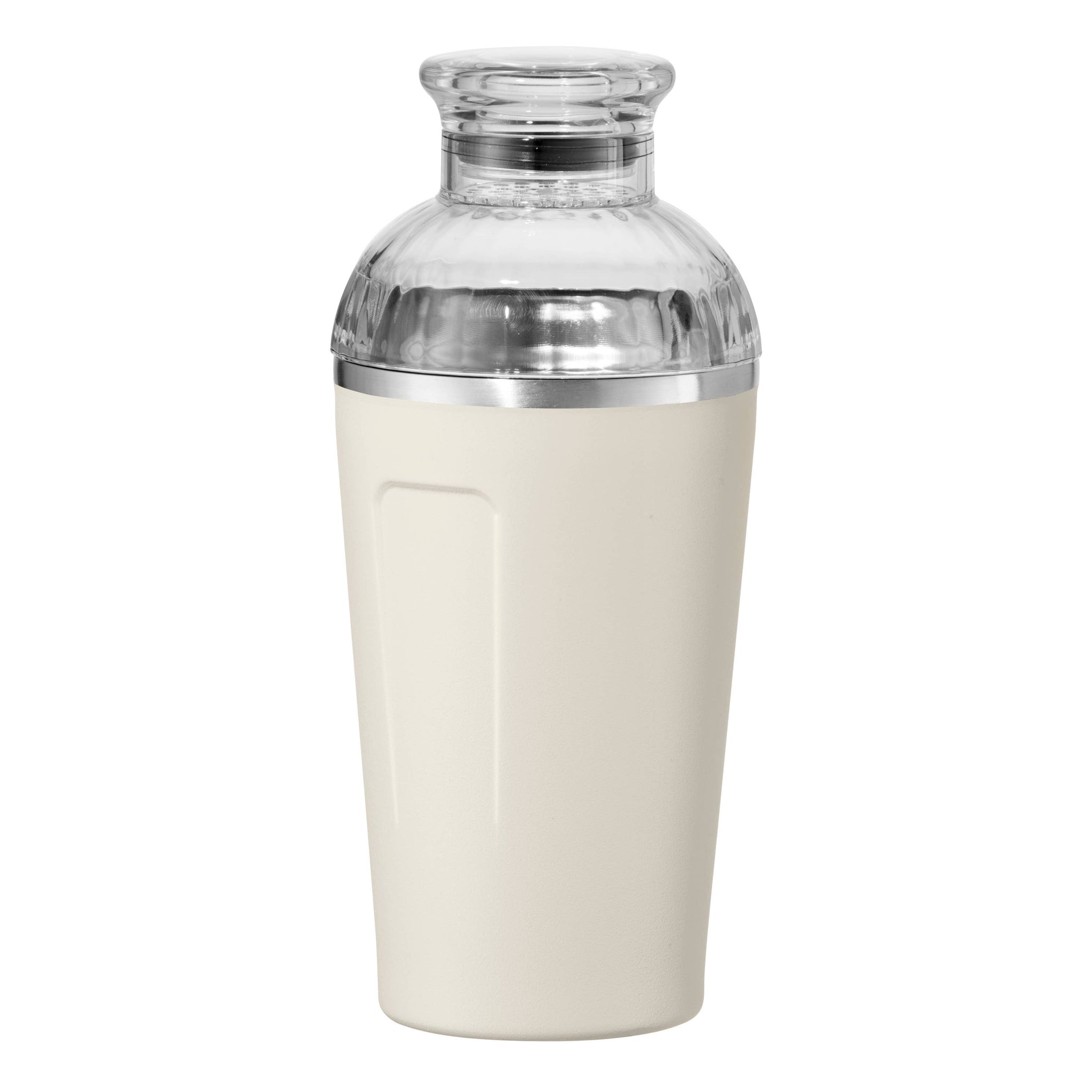 Groove Double Wall Cocktail Shaker (17 oz) Gray *