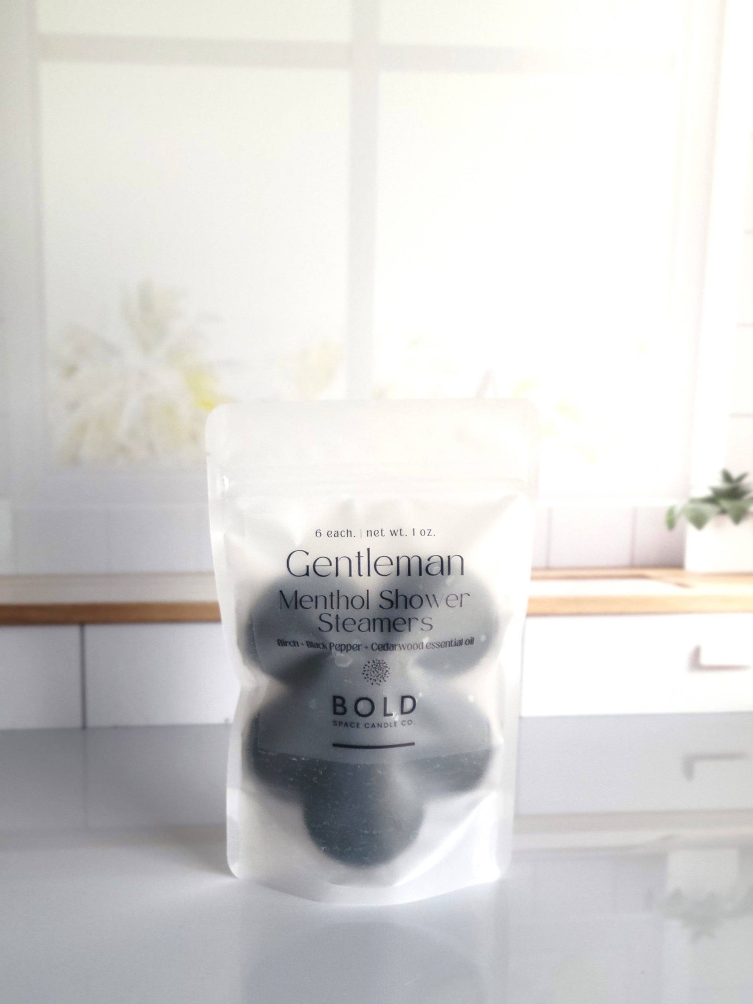 Gentleman- Birch + Cedarwood Shower Steamers *