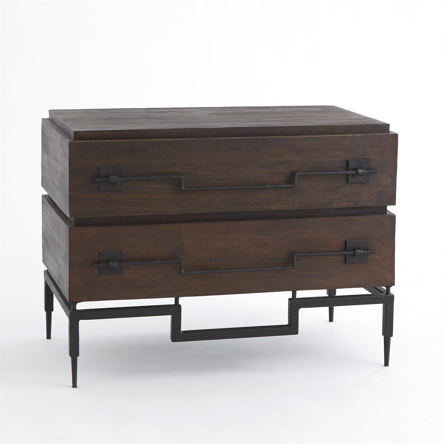 SCRATCH TWO-DRAWER CHEST by Global Views *