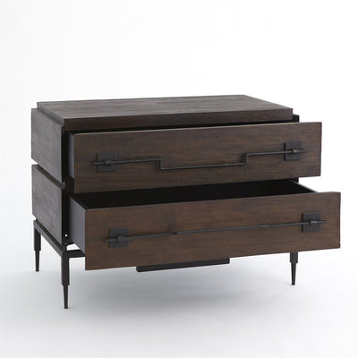 SCRATCH TWO-DRAWER CHEST by Global Views