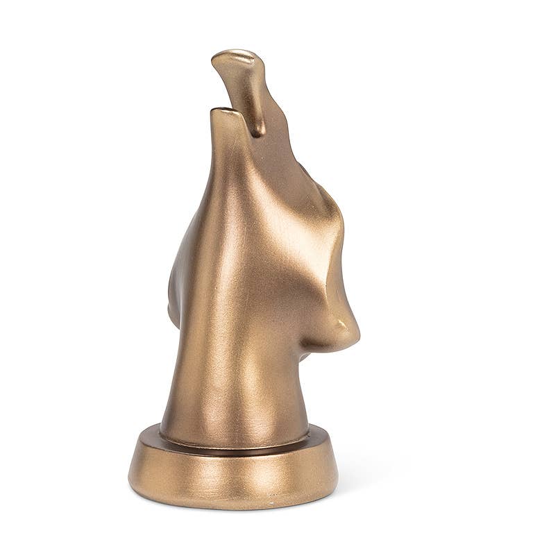 Dog Face Eyeglass Holder-Bronze *