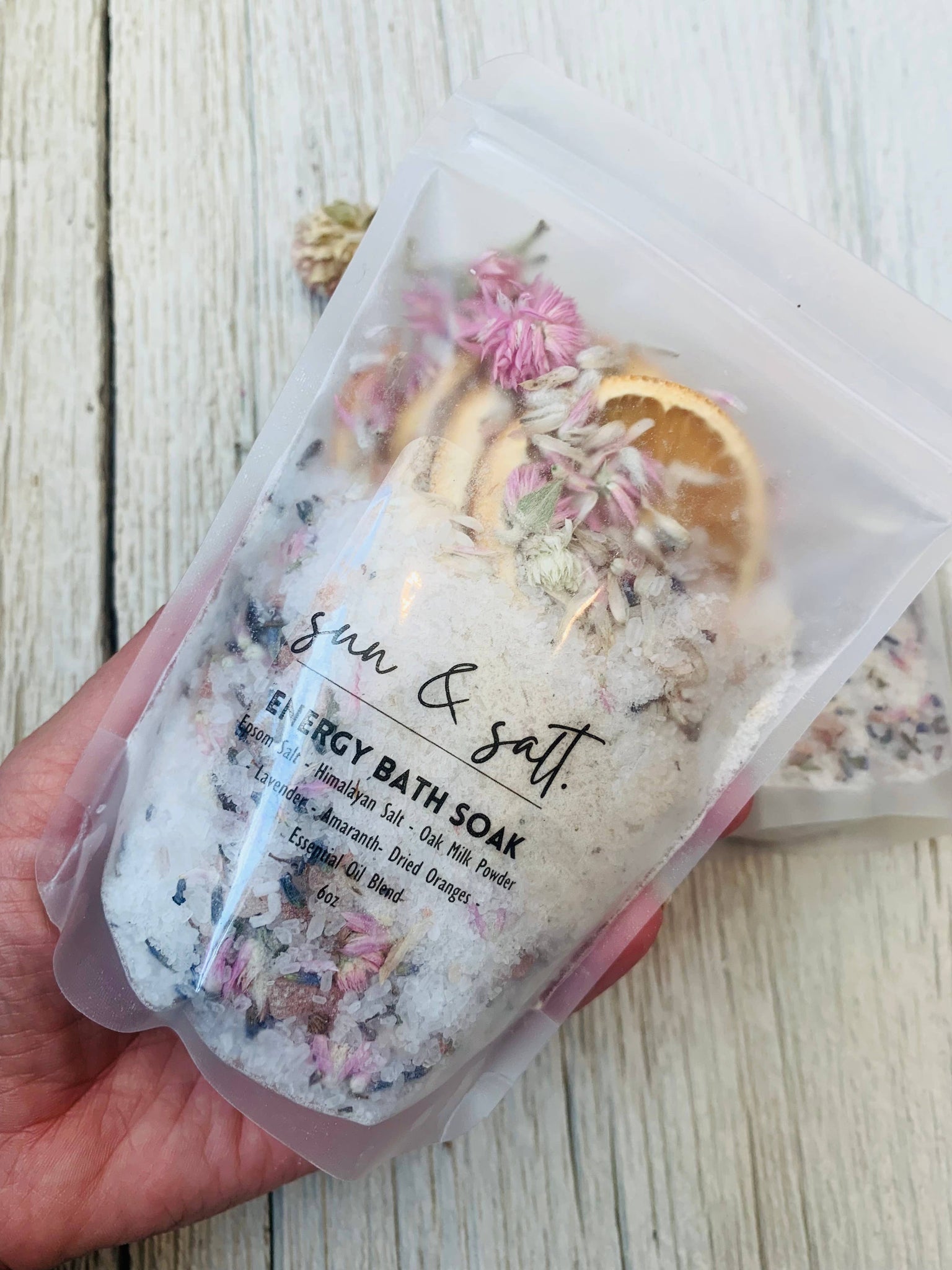 Energy Bath Soak - Bath Salts *