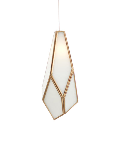 Glace White 36-Light Round Multi-Drop Pendant by Currey & Co.