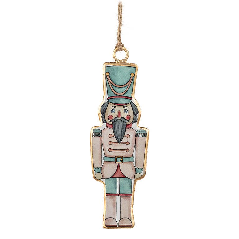 Nutcracker Ornament-3 Assorted-4" H