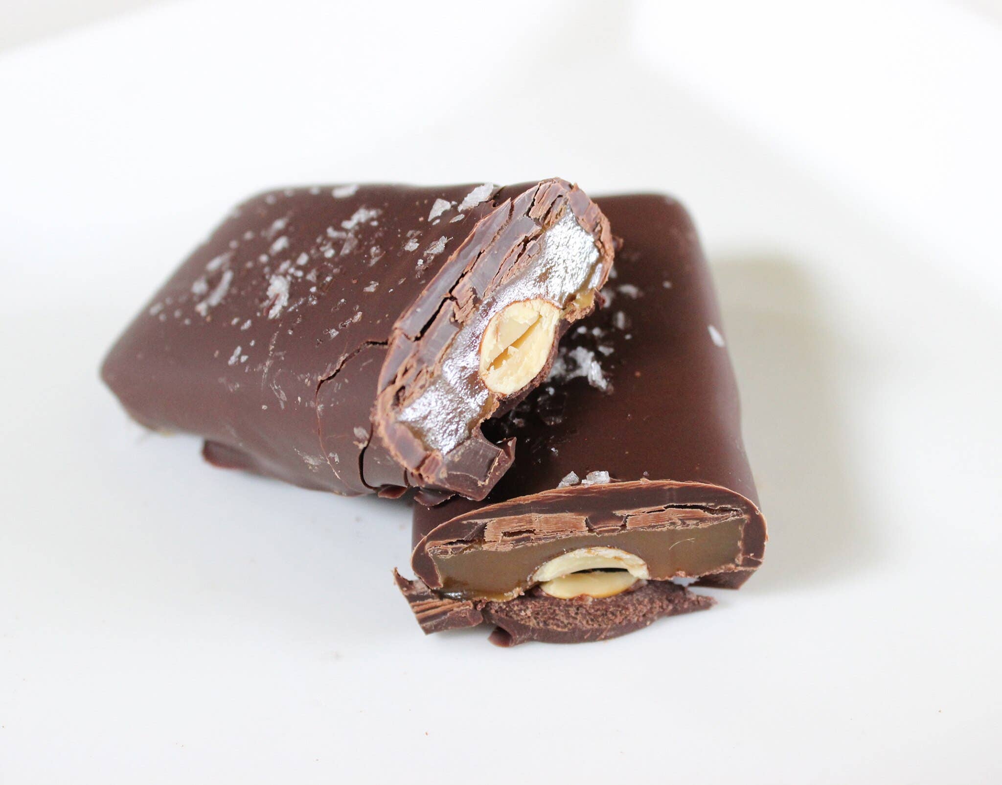 OMG Bar - Organic fair trade dark chocolate, caramel, almond