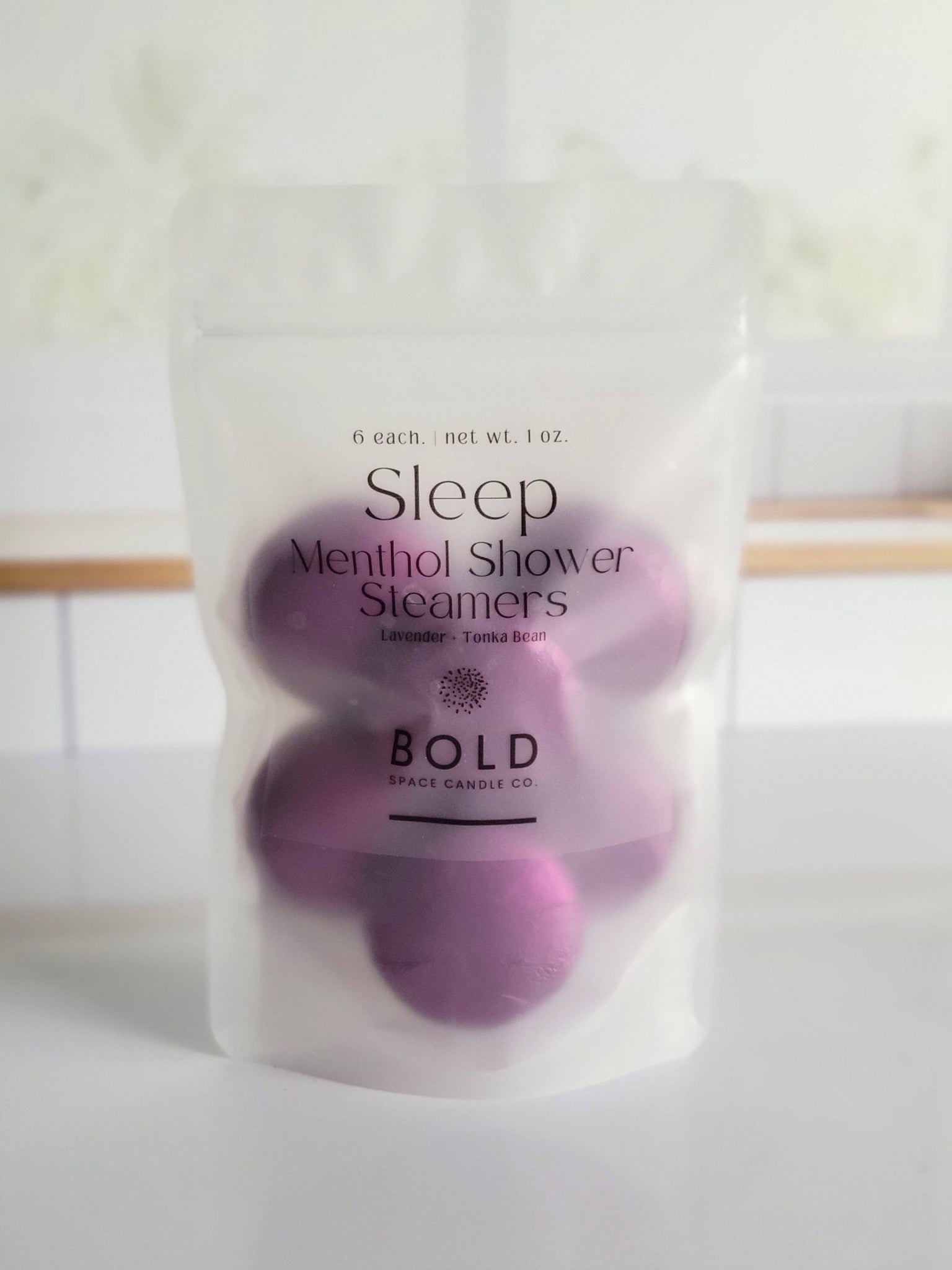 Sleep - Lavender & Tonka Bean Menthol Shower Steamers *