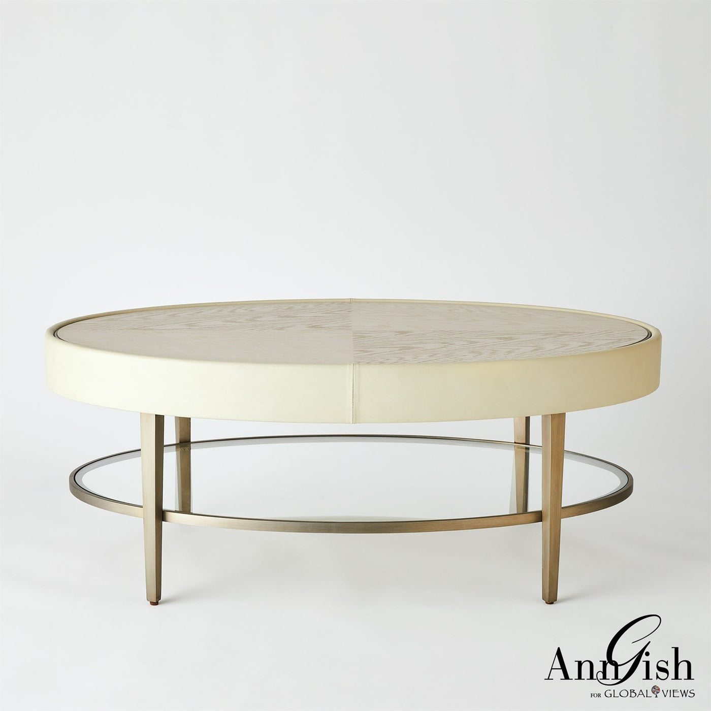 ELLIPSE COCKTAIL TABLE-IVORY