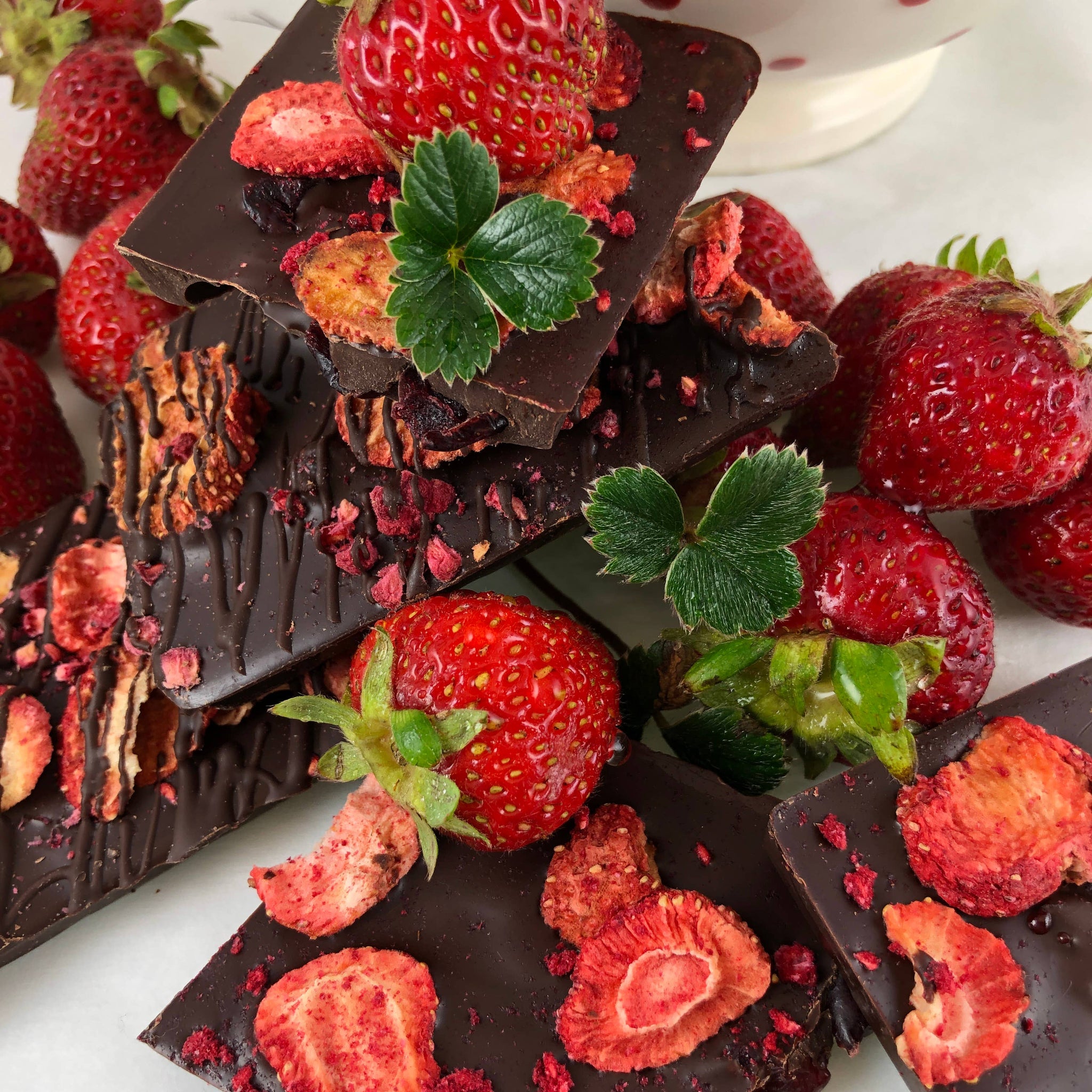 Very Berry Bar - Organic fair trade vegan dark chocolate