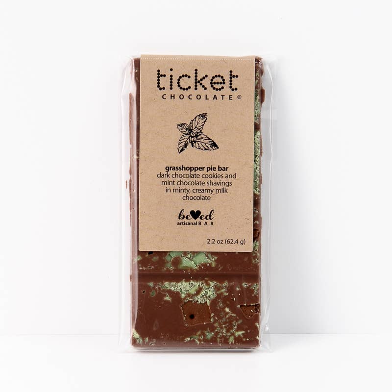 Artisan Chocolate Bars - Beloved Bars - Chocolate Bar Gifts: Waffle Pecan (milk)