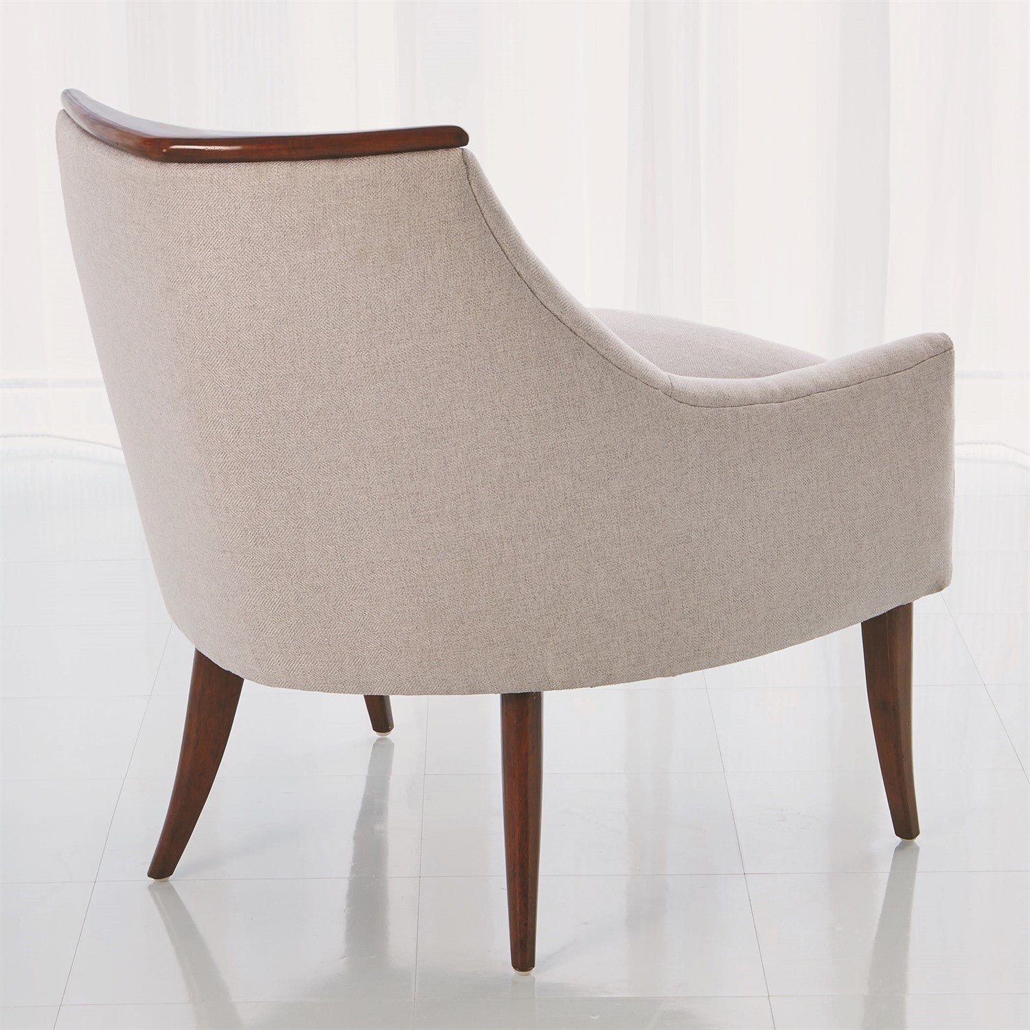 BOOMERANG CHAIR-CANDID FLEECE by Global Views