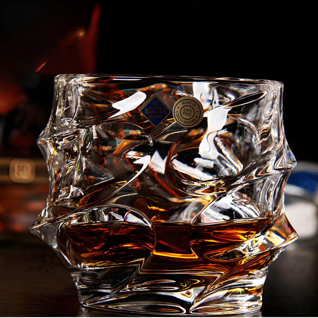 Storm Japanese Crystal Whisky Glass