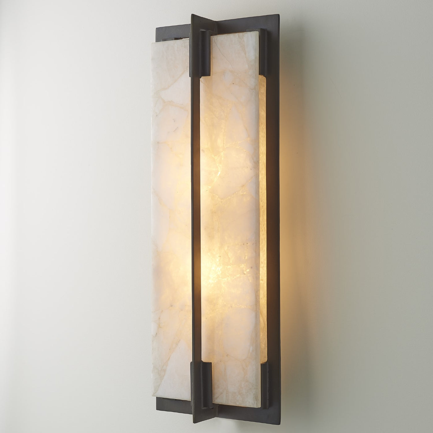 QUARTZ SCONCE-HW by Global Views