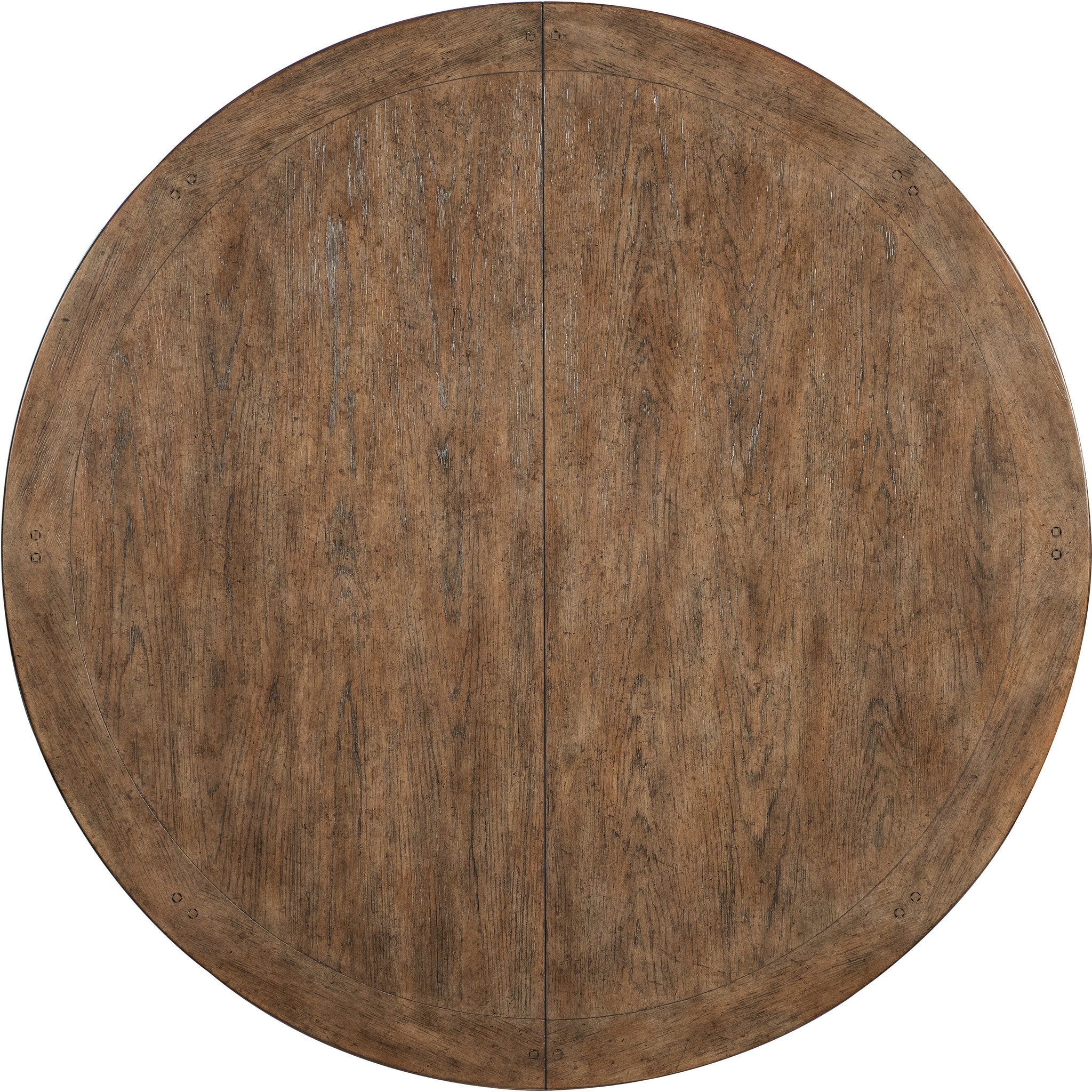 Casual Dining Americana Round Pedestal Dining Table w/1-22in leaf by Hooker Furniture *