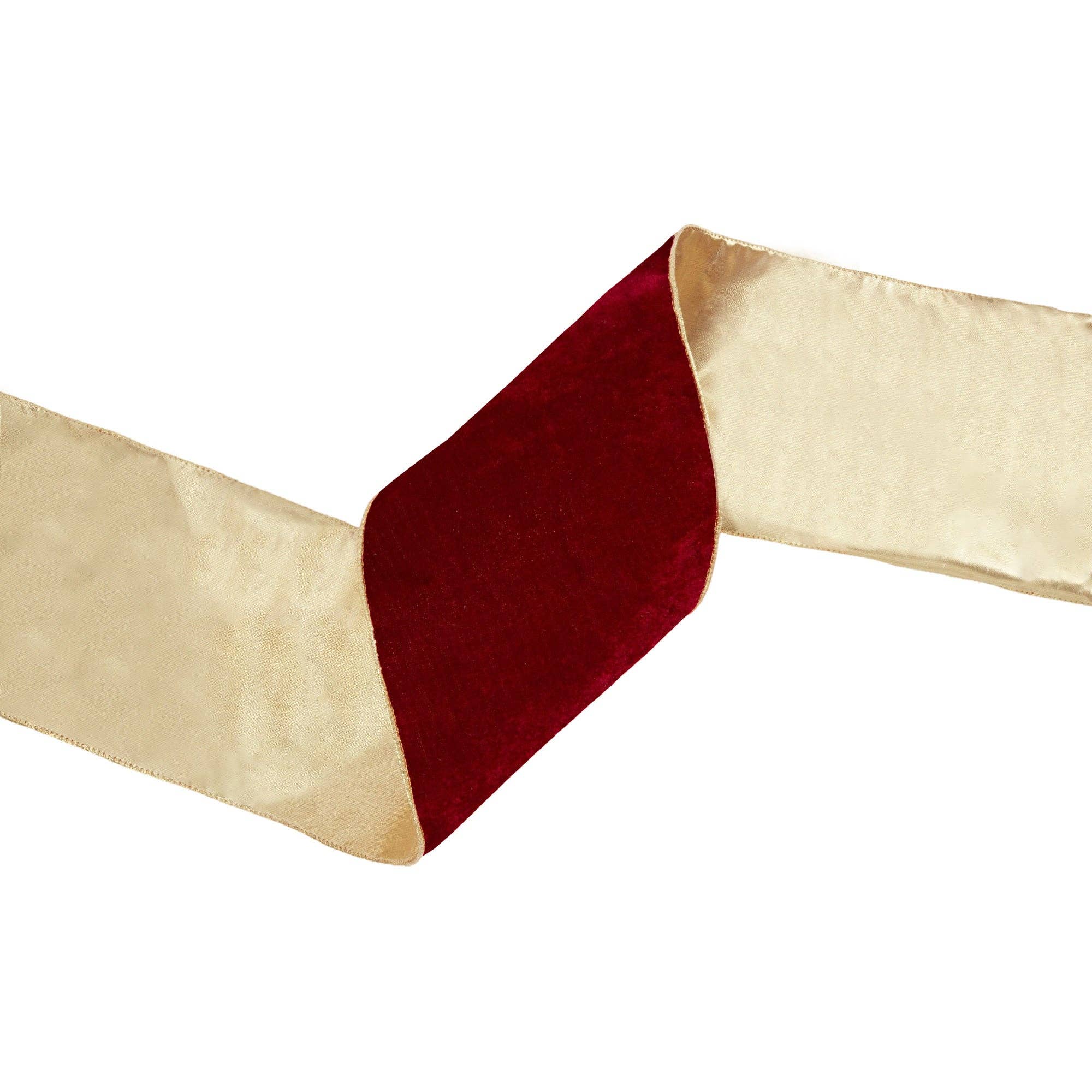 6" Deluxe Reversible Velvet Ribbon 10 Yard