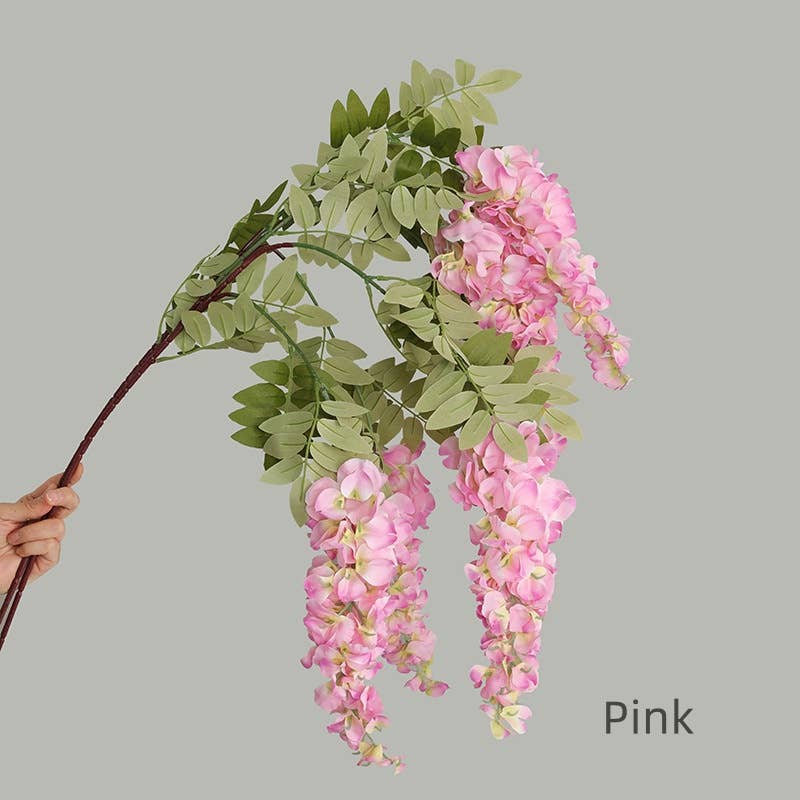 Artificial Wisteria White *