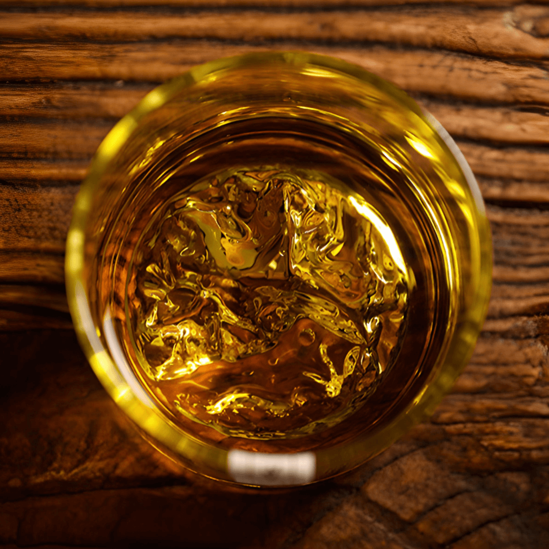 Mount Fuji Japanese Crystal Whisky Glass *