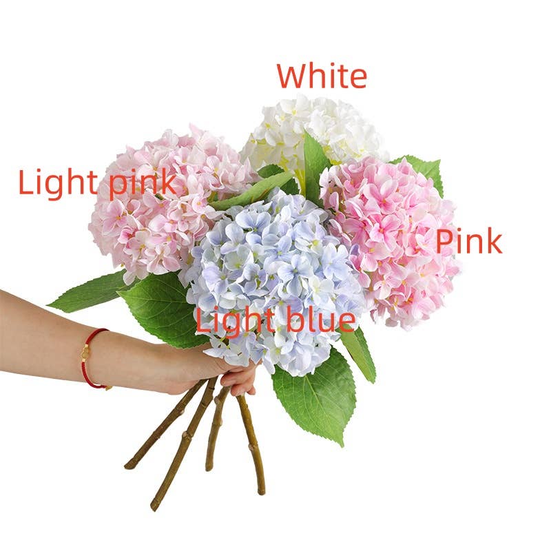 Artificial Hydrangea Blossom White