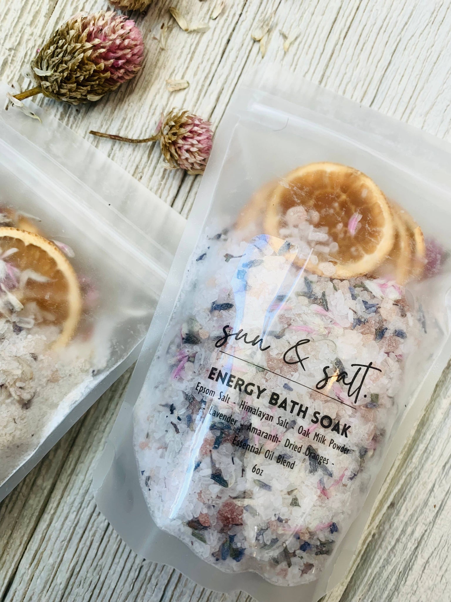 Energy Bath Soak - Bath Salts *