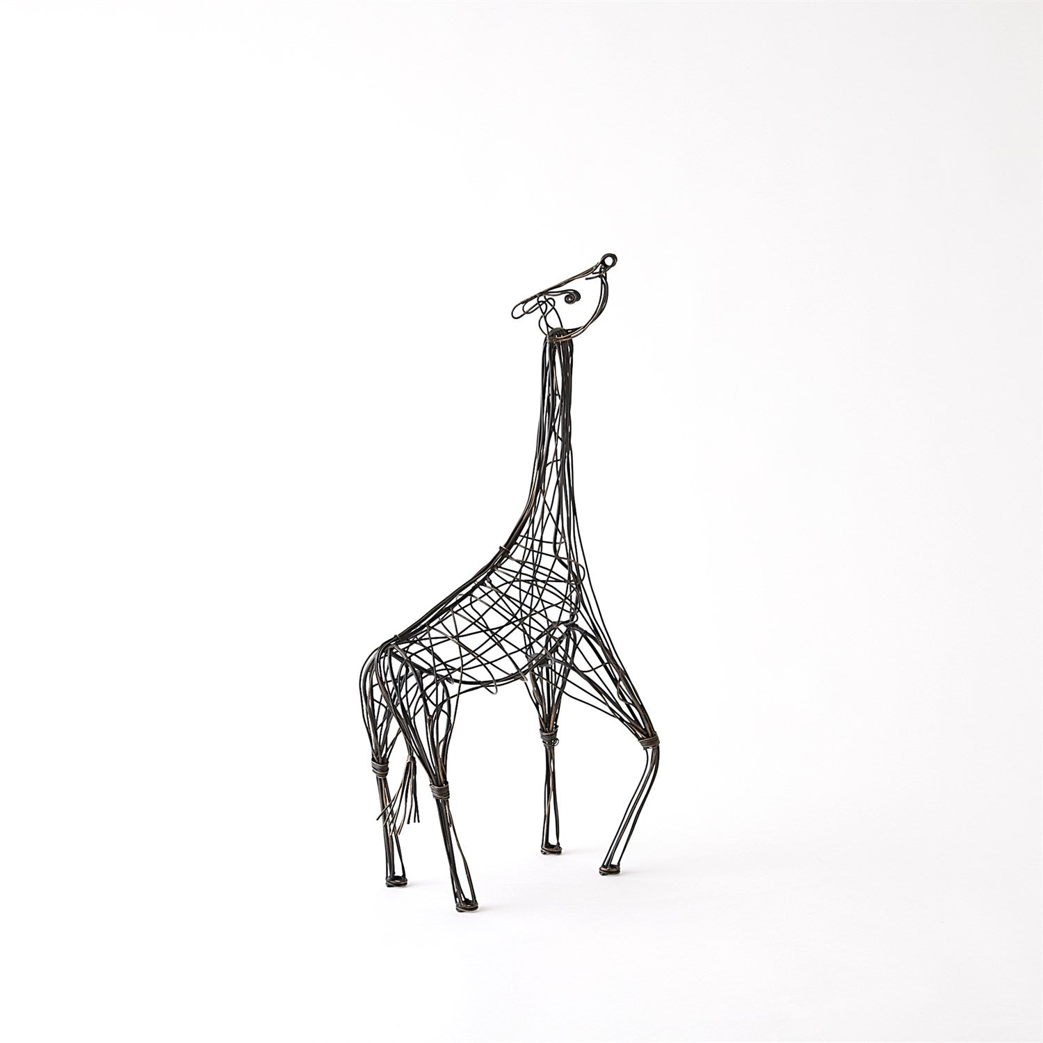 SM WIRE GIRAFFE-BRONZE